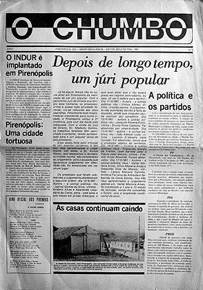 O Chumbo, segunda edição